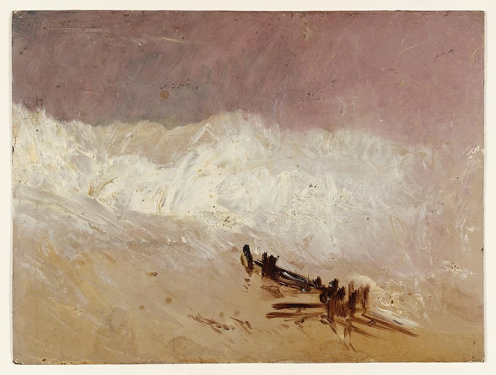 Scena costiera con onde e frangiflutti - Tate Britain, Londra